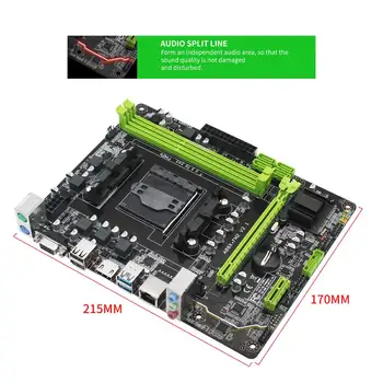 AMD A88 Socket FM2/FM2+ Desktop základní Deska DDR3 16GB Micro-ATX Podpora A10 A8 A6 A4 Athlon2 x4 Integrovaná Grafická karta základní Deska