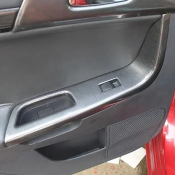Auto s Levostranným řízením Vnitřní Dveře Okno výklopné Spínače, Tlačítka, Kryt Lišty pro Mitsubishi Lancer EX 2010-2016