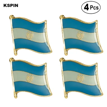 Tanzanie, Vlajka Klopě Pin Pin Odznak Brož Ikony 4ks