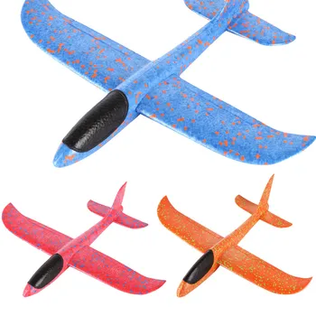 Velká Ruka Spuštění Házení Pěny Palne EPP Model Letadla Kluzák Letadlo Letadlo Model Venkovní DIY Vzdělávací Hračky Pro Děti