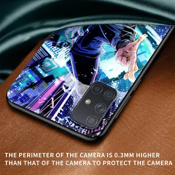 Telefon Pouzdro pro Samsung A51 A71 5G A50 A70 A41 A40 A30 A31 A21s A20e A20s A12 A11 A10, A10s Coque Smart Cover Anime Jujutsu Kaisen