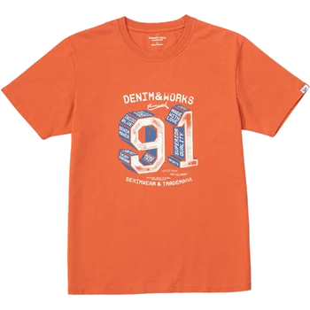 SIMWOOD 2021 Letní Nové Pravidelné Fit Vintage 3D Dopis Print T-košile Muži Prodyšný Bavlna Plus Velikosti Topy Kvalitní Tričko