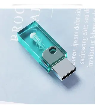 DIY Snow Mountain USB Pryskyřice Formy Set s 8G USB Driver Epoxidové Pryskyřice Umělecké Řemeslo N58F
