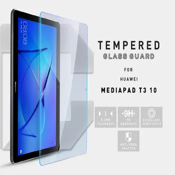 Pro Huawei MediaPad T3 9.6 10 Palcový Tablet Tvrzené Sklo Screen Protector Kryt Tabletu Výbuchu Temperované Film