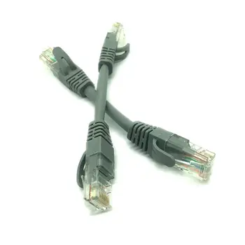 10 cm CAT5e UTP Sítě Ethernet a Cabo Macho para Macho RJ45 Patch kabel LAN, pela Com Numero De Rastreamento