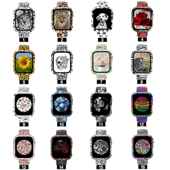 3V1 Tvrzené sklo hodinky Nárazník+Popruh Pro iWatch Série SE 6 5 4 38 mm 42 mm 40 mm 44 mm Náramek+Pouzdro Pro Apple Watch 4 3 2 kapely