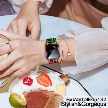 3V1 Tvrzené sklo hodinky Nárazník+Popruh Pro iWatch Série SE 6 5 4 38 mm 42 mm 40 mm 44 mm Náramek+Pouzdro Pro Apple Watch 4 3 2 kapely