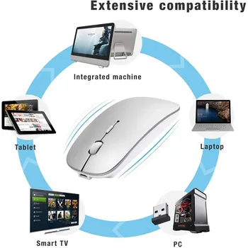 Pro iPad Myši Dobíjecí Myš Bluetooth Pro iPad Pro 11 12.9 2018 2020 6. 7. 8. generace Air 2 3 4 mini 5 Tablet Myši