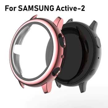 Tvrzené Sklo Hodinky Pouzdro Pro Samsung Galaxy Active 2 × 40 mm, 44mm Hodinky Cover Screen Protector
