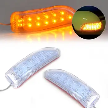 2ks 13/9 LED auto Auto Zpětné Zrcátko, Světla, Dveře, blinkry Bezpečnostní Lampa