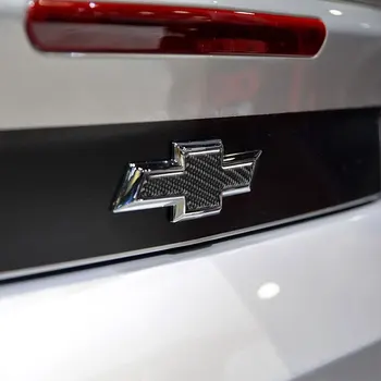 Carbon Fiber Auto Přední Maska Zadní Cross Samolepka Znak Odznak, Nálepka Pro Chevrolet Camaro 2016-2019 Auto Příslušenství