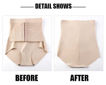 Twinso Firmy Ovládání Kalhotky Seamless Panty Tělo Shaper pro Ženy, Šaty, spodní Prádlo Vysoký Pas Trenér Shapewear Zvednout Zadek Zvedák