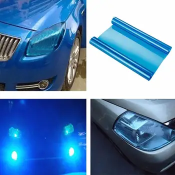 Samolepky na auto car light štítku film samolepící mlhový světlomet světlomet zadní světlo tón vinylové barvy film Auto příslušenství