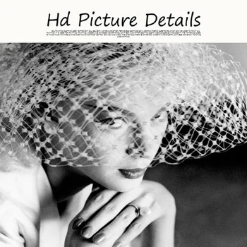 Černé a Bílé Znak Hepburn, Marilyn Monroe, Fotografie, Nástěnné Umění Malířské Plátno Plakát Ložnice Obývací Pokoj Domácí Dekorace
