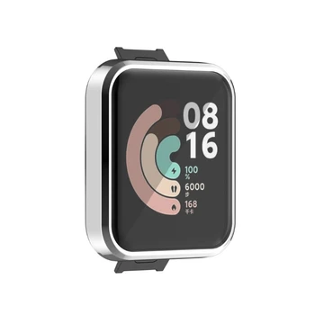 TPU Pouzdro Hodinek Obrazovky Ochranný Kryt pro -Xiaomi Mi Watch Lite Redmi Hodinky Q81E