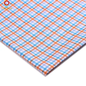 Barevné Mřížky Polyesterové Tkaniny Patchwork, Šití Tkaniny pro Šití DIY Ruční Materiál 50cmx150cm