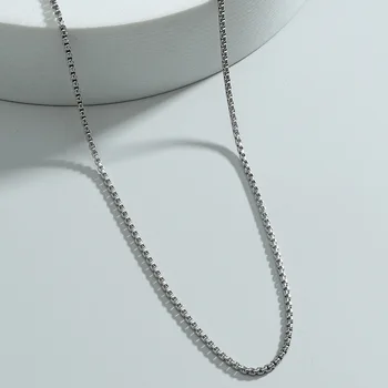 Nerezová ocel řetěz náhrdelník náhrdelník 2021 náhrdelník šperky z nerezové oceli