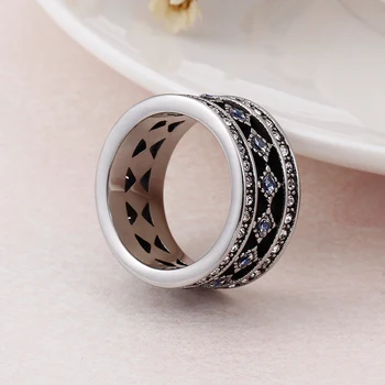 DICOTICO Vysoce Kvalitní Nerezové Oceli Prst prsten Pro Ženy Bague Femme Stone & Crystal Vintage Anillos Mujer Šperky Stran