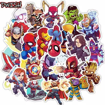 10/30/50ks Kreslených Disney Marvel Samolepky Cool Avengers Nálepka Vodotěsné Kufry Kytaru Skateboard Notebook, Nálepky Dítě, Hračka