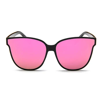 Módní Ženy sluneční Brýle Flat Top Cat Eye sluneční Brýle, Ženy Lady Nadrozměrných Sluneční Brýle, UV400