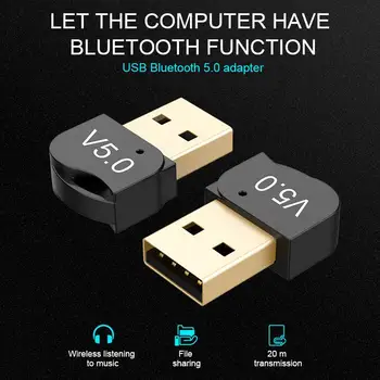 Bezdrátový USB Adaptér Bluetooth 4.0 Bluetooth Dongle Zvuk Hudby Přijímač Adaptér Bluetooth Vysílač Pro Počítače PC Laptop