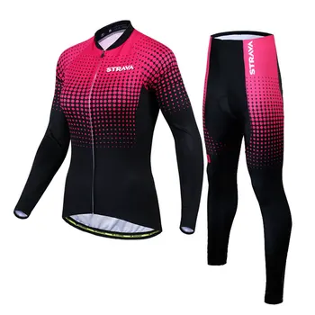 2020 Strava dres dlouhý rukáv dámské triatlon oblek legíny milovníky cyklistické dresy jumpsuitso mtb dres ženy 2 objednávky