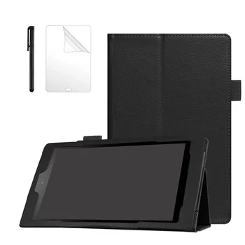 Litchi Vzor PU Kožené Pouzdro pro Samsung Galaxy Tab 3 8.0 T310 T311 Kryt pro Samsung Tab3 SM-T310 8.0 palcový pouzdro + GiftFilm