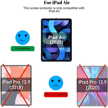 Tvrzené Sklo Screen Protector Pro iPad Vzduchu 4 10.9 iPad 2 3 6 7 8 Pro 9.7 10.2 10.5 11 Inch Mini 5 7.9 Tablet Ochrannou Fólií