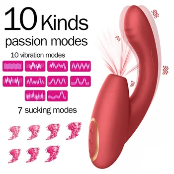 Rabbit Vibrátor, 10 Rychlostí, G Spot Vibrátor, Vibrátor, Silikon Vodotěsné Klitoris Stimulátor Vagíny Masér Dospělý Sex Hračky pro Ženy