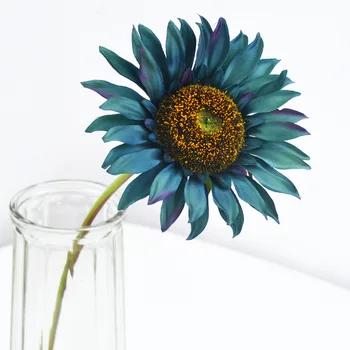 1 Krásné Slunečnice Kytice Silk Flower Vysoce Kvalitní Umělá Květina dům Zahrada Svatební Party Dekorace DIY Natáčení Rekvizity