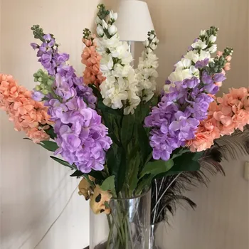 Vysoce kvalitní hyacint long branch hedvábí umělé květiny pro výzdobu domova obývací pokoj dekorace flores