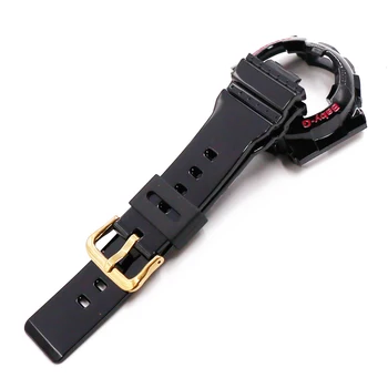 Matný Silikonový Rámeček+popruh pro Casio pro BABY-G BA-110 112 111(Pouze Pásek) Matného Silikonu Oblek Hladké Silikonové Pouzdro+watchband