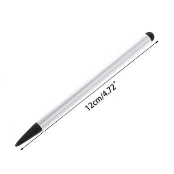 2-V-1 Kapacitní A Odporové Dotykové Obrazovky Stylus Pero Pro iPhone, iPad, Tablet, Telefon