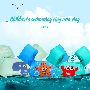 Dítě Plavat Cartoon Arm Rukáv vesta Plavky Pěny Bezpečnostní Plavecký Výcvik Plovoucí Pool Float Swimming Ring 2-8Y