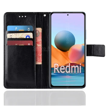 Kožené Pouzdro Pro Redmi Note10 Note9 T Y Pro Max 5G Kryt Flip Wallet Kniha Funda Pro Xiaomi Redmi Note 10 Pro 9 9S 9T 10S Případě