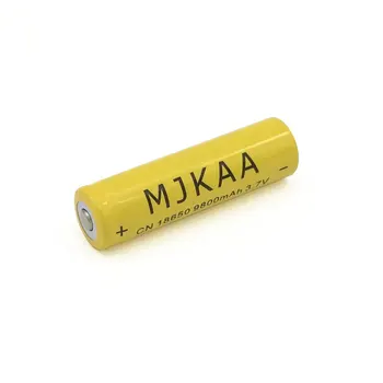 MJKAA Nové 2ks 9800mAh 3.7 V 18650 Dobíjecí Baterie Li-ion Lithium Bateria pro LED Svítilna Pochodeň pro Hračka