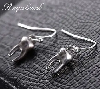 Regalrock Arty Cute Dentistry Medical Tooth Earrings