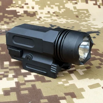 LED Brokovnice, Pušky, Pistole Glock Flash Light Taktická Baterka Svítilna s Vydáním 20mm Montáž pro Pistole Airsoft