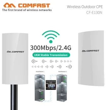 1KM long range venkovní mini wifi CPE 300Mbps Wireless AP, Bridge, router, Přístupový Bod WI-fi Anténa 5dBi CPE Nanostation pro IP cam
