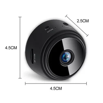 A9 Mini Kamera WiFi Kamera 1080p HD Noc Verze Mikro Diktafon Wireless Mini Kamery Video Dohled IP Kamera
