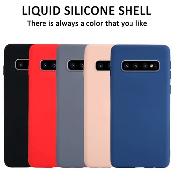 Silikonové Plná Barva Měkké Telefon případech pro Huawei Mate 10 20 30 Pro Měkké TPU Nárazuvzdorné Pouzdro Pro Huawei P40 P30 P20 Pro Lite
