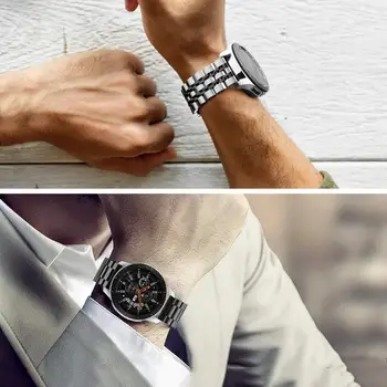 20/22mm hodinky kapela Pro hodinky Samsung galaxy 46mm 42mm 3 45mm Gear S3 Aktivní 2 44mm 40mm náramek Amazfit GTS 2 bip popruh