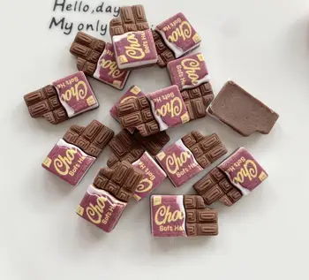 Simulace jídlo, Čokolády, Sušenky Pryskyřice Řemesla Dekorace Flatback Cabochon Ozdob Pro Scrapbook, DIY Accessoris