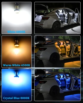 Sugar Canbus LED osvětlení Interiéru Pro Toyota RAV4 1996-2021 Vozidla, Příslušenství Mapu Dome Kufru Žádné Chybové Žárovky Kit