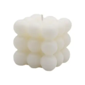 2 Palcový Bublina Cube 3d svíčka formy Sójové Vosk Svíčky Formy Aromaterapie Sádry Svíčky diy Silikonové Formy Ručně vyráběné Dárky k Narozeninám