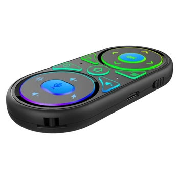 G11 Air Mouse pro Google Voice RGB Podsvícením Gyroskop, 2.4 G Bezdrátová Dobíjecí Dálkové Ovládání s IR Učení