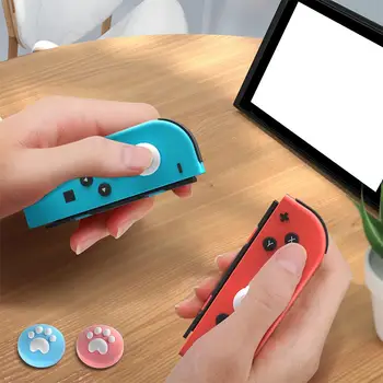 2020 Horké!4KS Kočičí Dráp Design, Palec Grip Čepice Měkké Silikonové Krytí Joystick Cap pro Nintendo Spínače & Lite