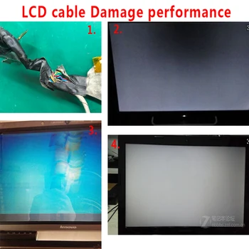 Video Obrazovky Flex Drát Pro Clevo N240 N240LU 30Pin Laptop LCD LED LVDS Display plochý Kabel 6-43-N2401-011-1N