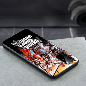 Grand Theft Auto GTA V Proti Pádu Zadní Kryt Pro Samsung Galaxy S20 Ultra Plus A01 A11 A21 A31 A41 A51 A71 A91 Telefon Případě