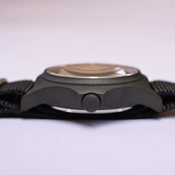 Prázdné Dial G10 Vojenské Náramkové Hodinky Quartz Montre Femme Militaire Reloj Militar DLC Black Případě C3 Večeři Svítící Hodinky